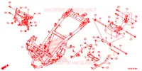 CADRE pour Honda FORZA 300 ABS 2013