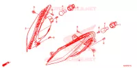 CLIGNOTANT AVANT pour Honda FORZA 300 ABS 2013