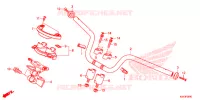 GUIDON pour Honda FORZA 300 ABS 2013