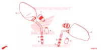 RETROVISEUR pour Honda FORZA 300 ABS 2013