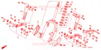 FOURCHE (SC1255,6,8) pour Honda SC 125 2006