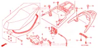 SELLE (SC1255,6,8) pour Honda SC 125 2006