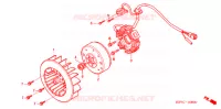 ALTERNATEUR (SC1255,6,8) pour Honda SC 125 2007