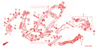 CADRE (SC1255,6,8) pour Honda SC 125 2007