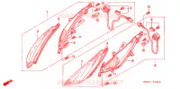 CLIGNOTANT AVANT (SC1255,6) pour Honda SC 125 2007