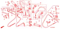 LEVIER DE GUIDON   CABLE   COMMODO (1) pour Honda SC 125 2007