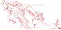 SILENCIEUX D'ECHAPPEMENT (SC1255,6,8) pour Honda SC 125 2007