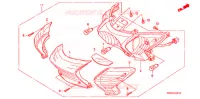 FEUX ARRIERE (SC1256,8) pour Honda SC 125 2008