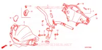 GUIDON   CARENAGE (3) pour Honda SC 125 2008