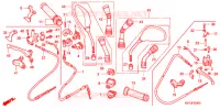 LEVIER DE GUIDON   CABLE   COMMODO (1) pour Honda SC 125 2008