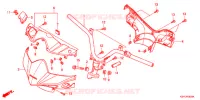 GUIDON   CARENAGE (4) pour Honda SC 125 2010