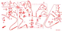 LEVIER DE GUIDON   CABLE   COMMODO (2) pour Honda SC 125 2010