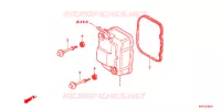 COUVRE CULASSE (SC125A) pour Honda SC 125 2010