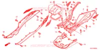 PLANCHER (SC125A) pour Honda SC 125 2010