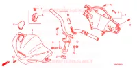 GUIDON   CARENAGE (2) pour Honda SC 125 2006