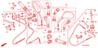 LEVIER DE GUIDON   CABLE   COMMODO (1) pour Honda SC 125 2006