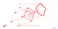 COUVRE CULASSE pour Honda SH 125 ABS SPECIAL 4E 2013