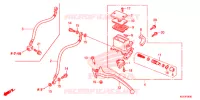 MAITRE CYLINDRE DE FREIN ARRIERE pour Honda SH 125 ABS SPECIAL 4E 2013