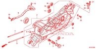 CARTER DE VILEBREQUIN GAUCHE pour Honda SH 125 ABS STANDARD 2013