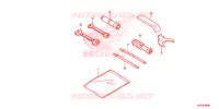 OUTIL pour Honda SH 125 ABS D TOP BOX 2013