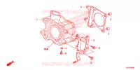 CYLINDRE pour Honda SH 125 ABS D SPECIAL 3ED 2013