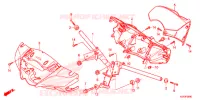 GUIDON   CARENAGE pour Honda SH 125 ABS D SPECIAL 5ED 2013