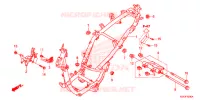 CADRE pour Honda SH 125 SPECIAL 3ED 2013