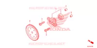 POMPE A HUILE pour Honda SH 125 D SPECIAL 2E 2013
