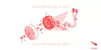 ROTOR   STATOR pour Honda SH 125 D SPECIAL 2E 2013