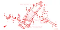 CADRE pour Honda SH 125 D SPECIAL 3ED 2013
