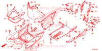 MARCHE PIEDS pour Honda SH 125 D SPECIAL 3ED 2013