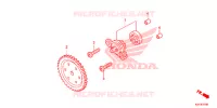 POMPE A HUILE pour Honda SH 125 D SPECIAL 5ED 2013