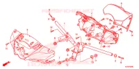 GUIDON   CARENAGE pour Honda SH 125 D 2013