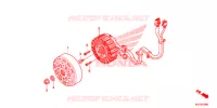 ROTOR   STATOR pour Honda SH 125 D 2013