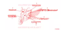 AUTOCOLLANTS pour Honda SH 300 ABS 2013