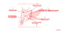 AUTOCOLLANTS pour Honda SH 300 2013