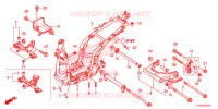 CADRE pour Honda SH 300 2013