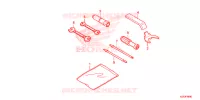 OUTIL pour Honda SH 150 ABS D SPECIAL 5ED 2013