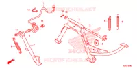BEQUILLE pour Honda SH 150 D SPECIAL 2E 2013