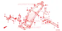 CADRE pour Honda SH 150 D SPECIAL 2E 2013