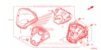 COMPTEUR pour Honda SH 150 D SPECIAL 2E 2013