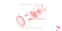 POMPE A HUILE pour Honda SH 150 D SPECIAL 2E 2013