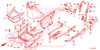 MARCHE PIEDS pour Honda SH 150 D SPECIAL 2F 2013
