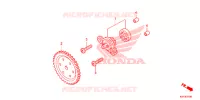 POMPE A HUILE pour Honda SH 150 D SPECIAL 3F 2013