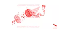 ROTOR   STATOR pour Honda SH 150 D SPECIAL 3F 2013