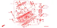 CULASSE CYLINDRE DROIT pour Honda ST 1300 ABS POLICE 2010