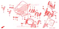 PARE BRISE pour Honda ST 1300 ABS POLICE 2010