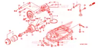 POMPE A HUILE   CARTER D'HUILE pour Honda ST 1300 ABS POLICE 2010
