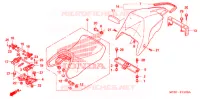 SELLE pour Honda ST 1300 ABS POLICE 2010