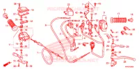 LEVIER DE GUIDON   CABLE   COMMODO pour Honda FOURTRAX 420 RANCHER 4X4 PS CAMO 2013